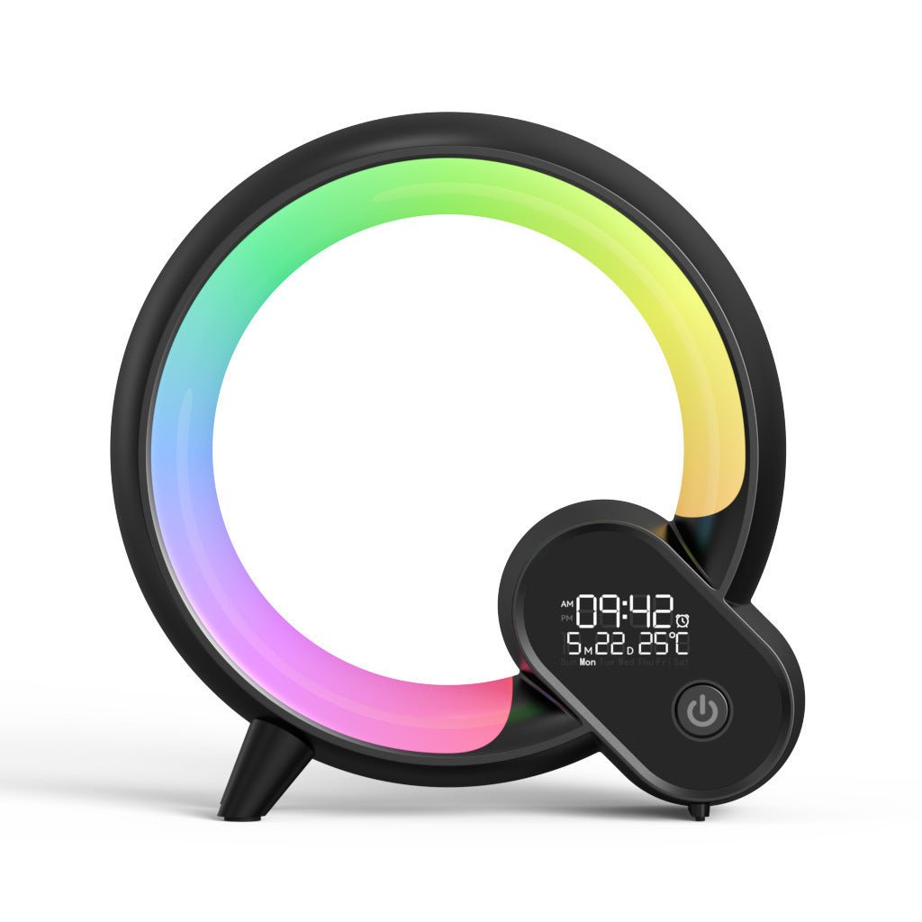 Sunrise Alarm Clock with Bluetooth Audio and Colorful Light Display - silverfoxgoods